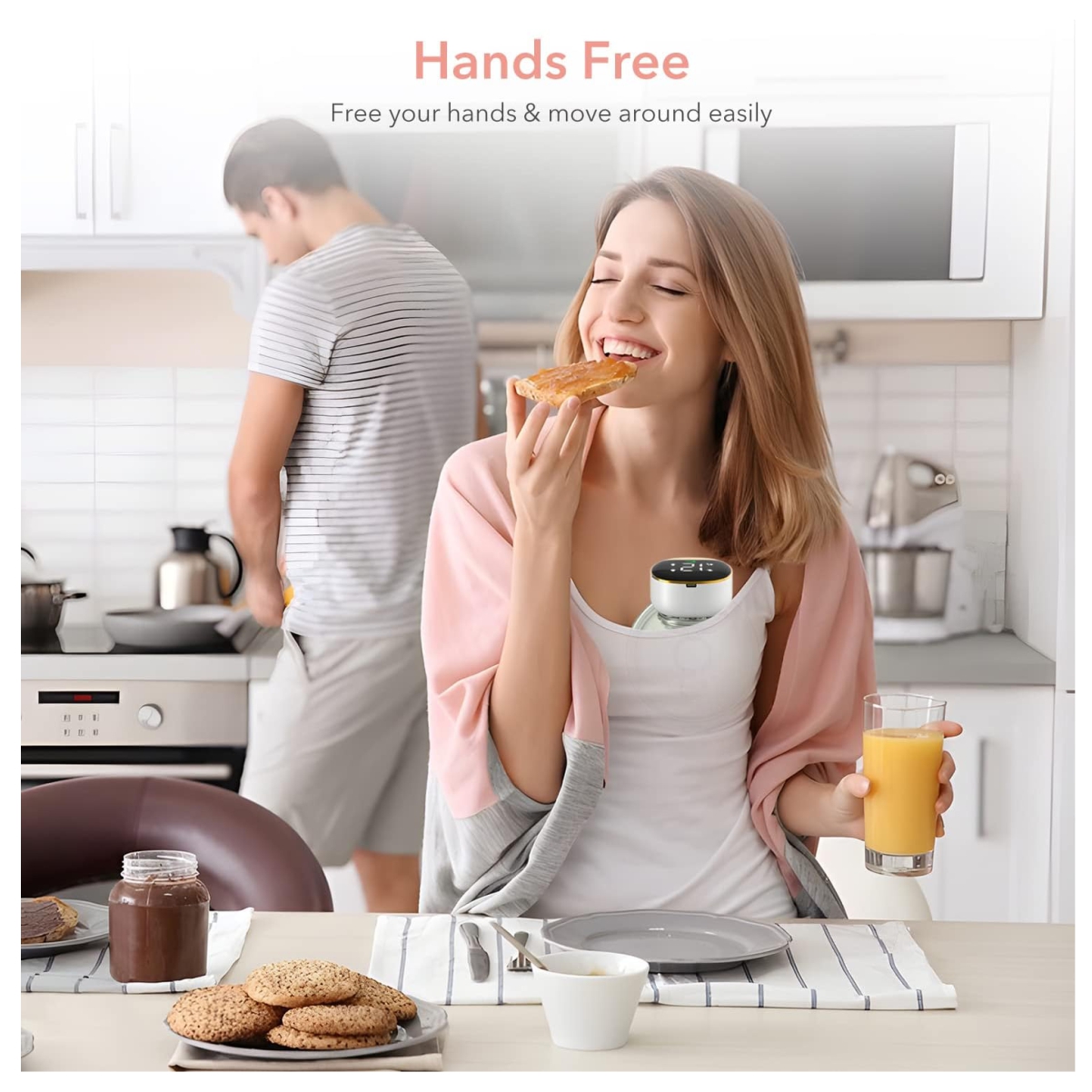 Miniatura 4 de Extractor leche Manos Libres pantalla